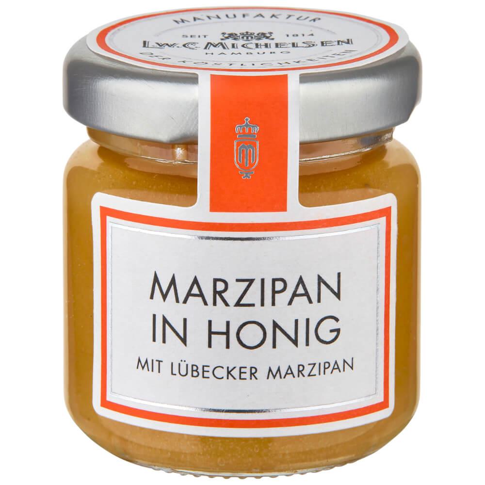 Marzipan in Honig -Mini-: Entdecken Sie die exquisite Honigzubereitung "Marzipan in Honig -Mini-" von L.W.C. Michelsen,...
