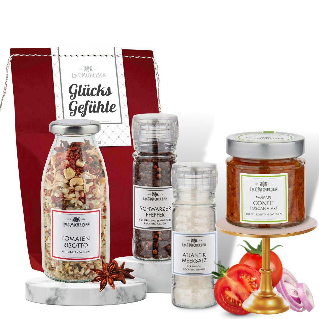 Glücksgefühle - Geschenktüte: Kulinarische Glücksmomente für jeden Anlass