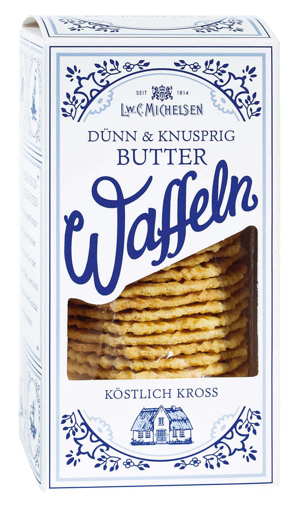 Zuckerbäcker-Butterwaffeln: Unsere Zuckerbäcker-Butterwaffeln sind ein wahres Meisterwerk der Confiseriekunst. Seit 1814...