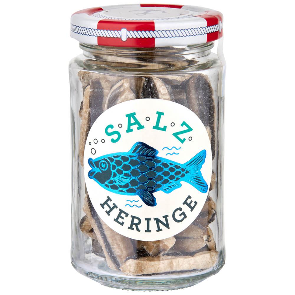 Salz-Heringe: Tauchen Sie ein in den unverwechselbaren Geschmack unserer Salz-Heringe Süße Lakritz-Bonbons. Diese besondere...