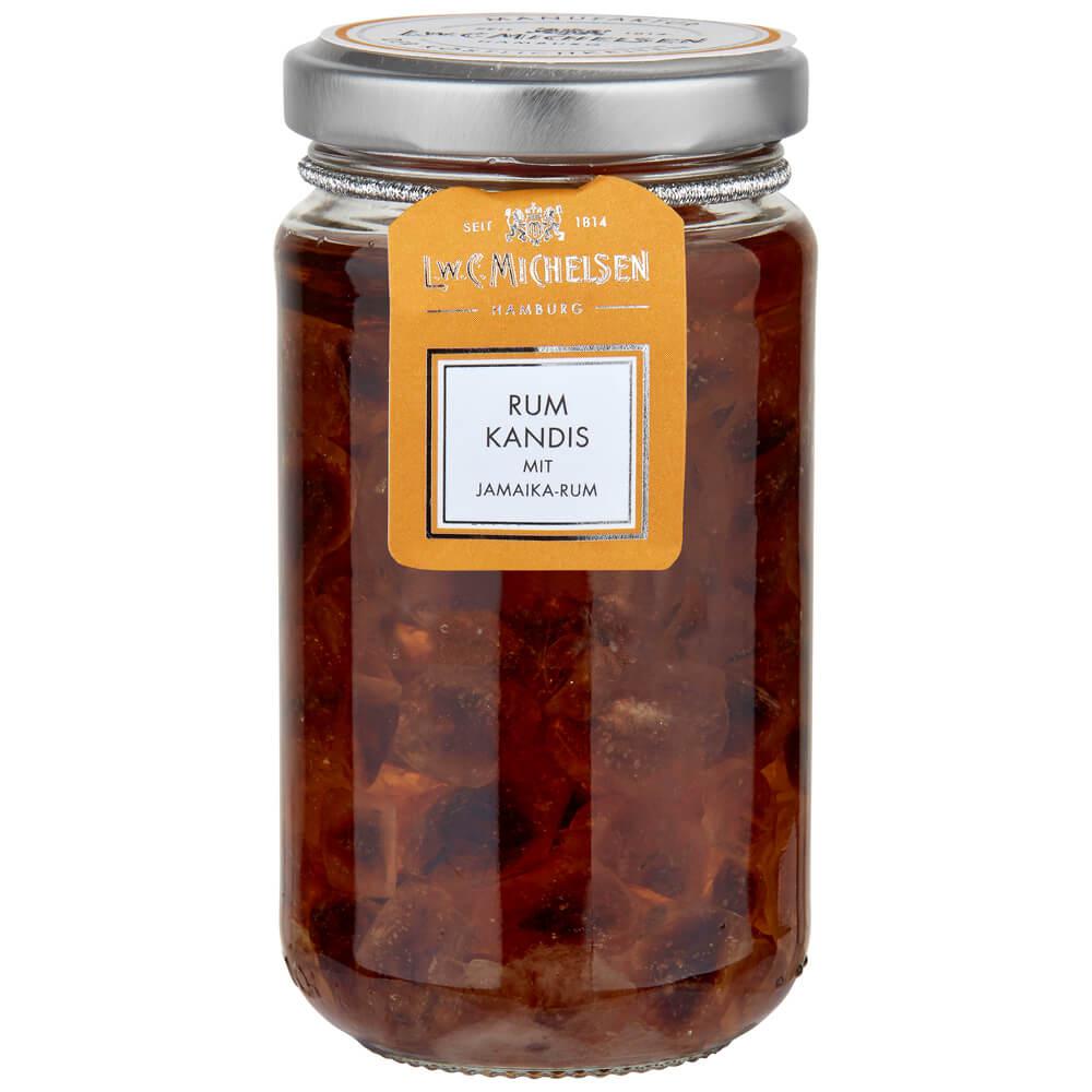 Rumkandis Braun -Anhänger-: Unser L.W.C. Michelsen weißer Kandis mit Jamaika-Rum ist ein wahres Highlight für Teeliebhaber....