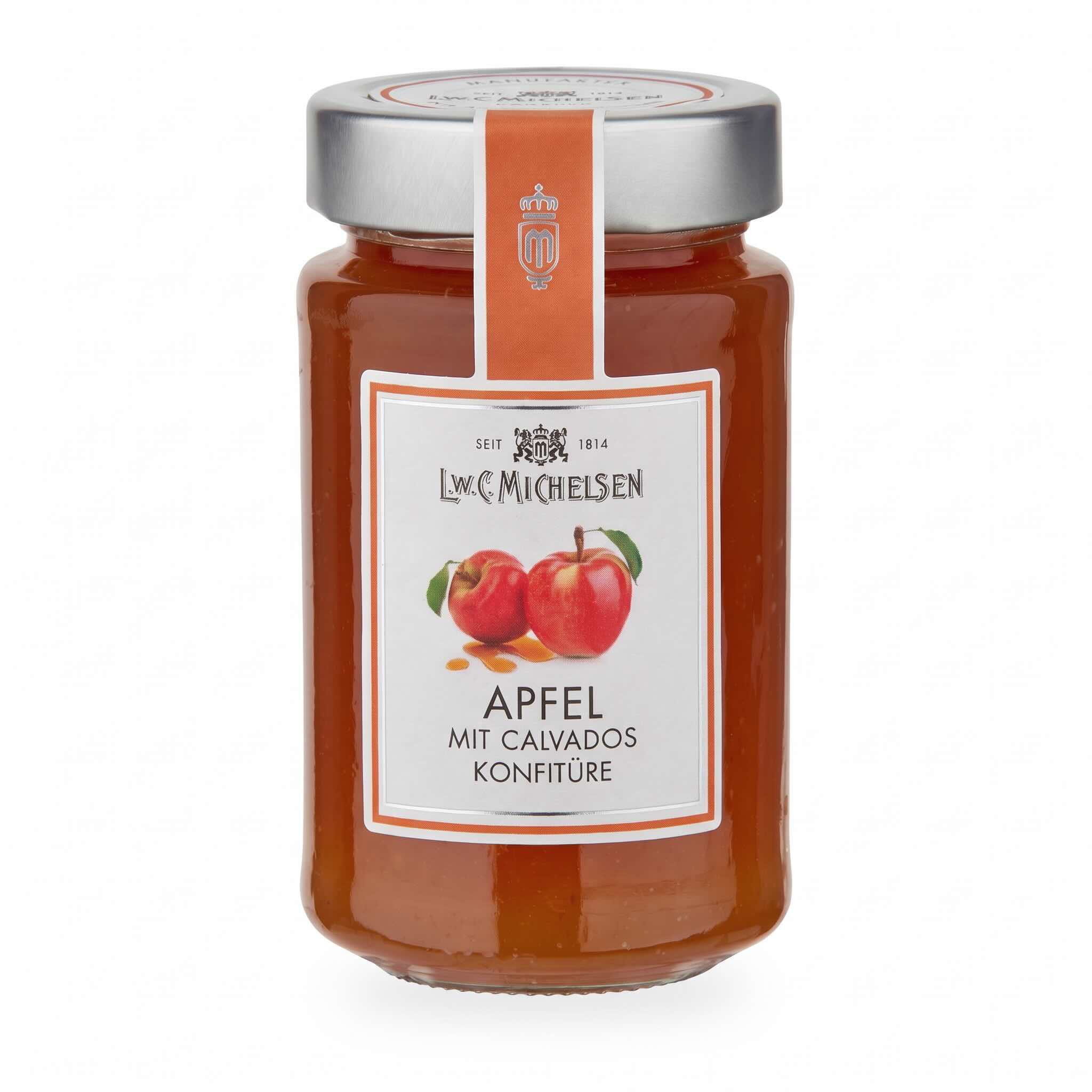 L.W.C. Michelsen Apfel mit Calvados Konfitüre im Glas