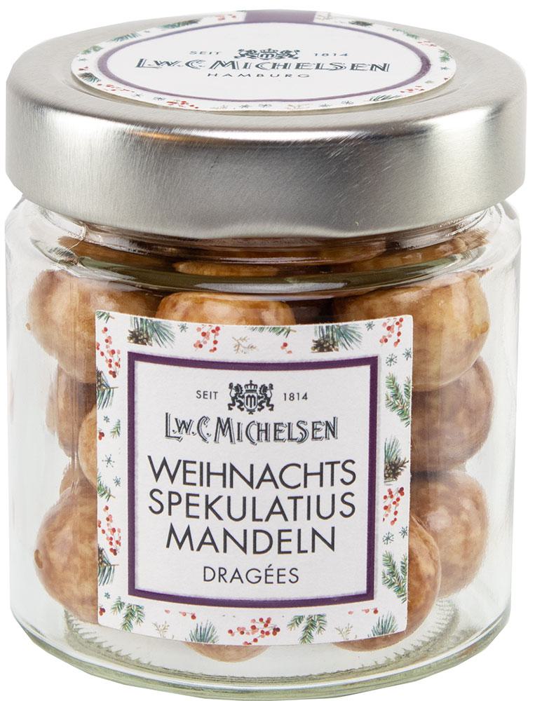 Weihnachts-Dragées Spekulatius-Mandeln: Entdecken Sie unsere Weihnachts-Dragées Spekulatius-Mandeln, ein wahres Fest für die...