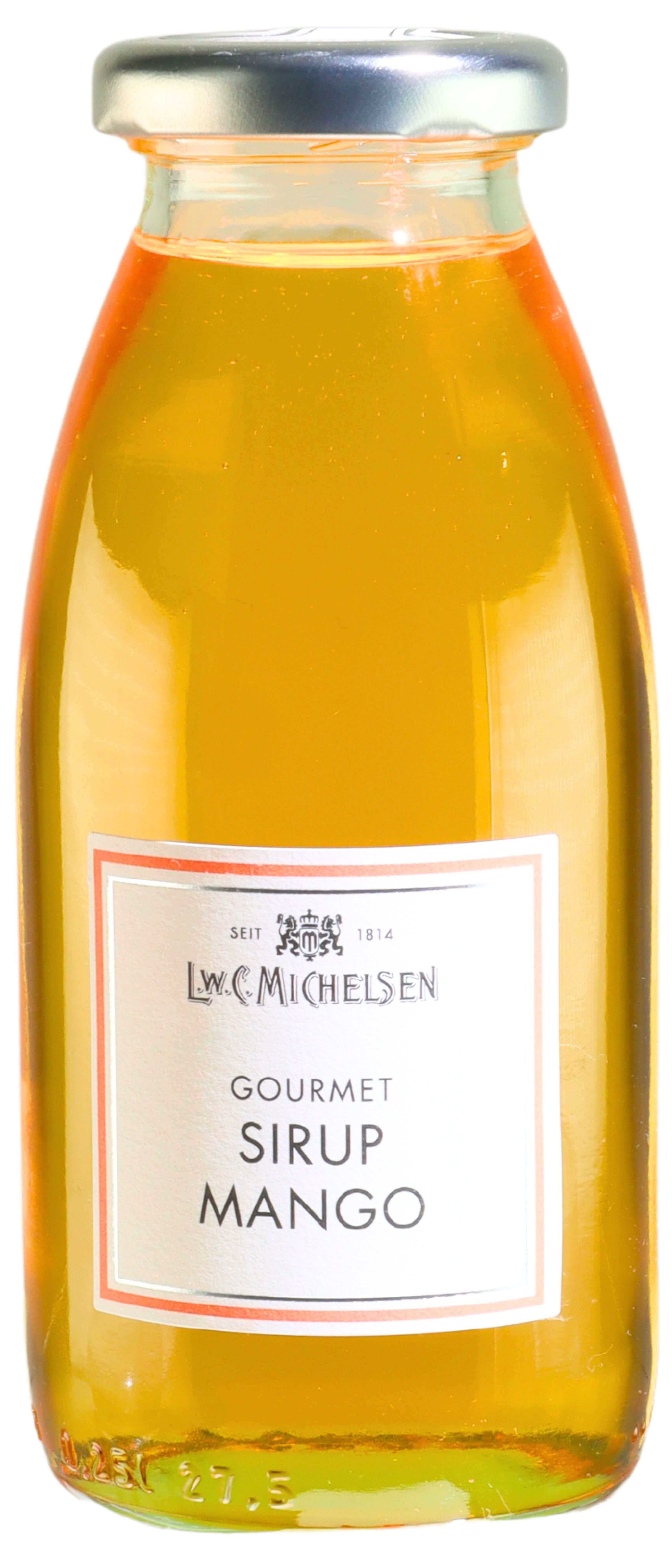 Gourmet-Sirup Mango: Seit 1814 steht der Name L.W.C. Michelsen für höchste Qualität und Genuss. Unser Gourmet-Sirup Mango...