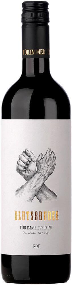 Karl May Blutsbruder Cuvée trocken BIO  – Edler Rotwein aus ökologischem Anbau