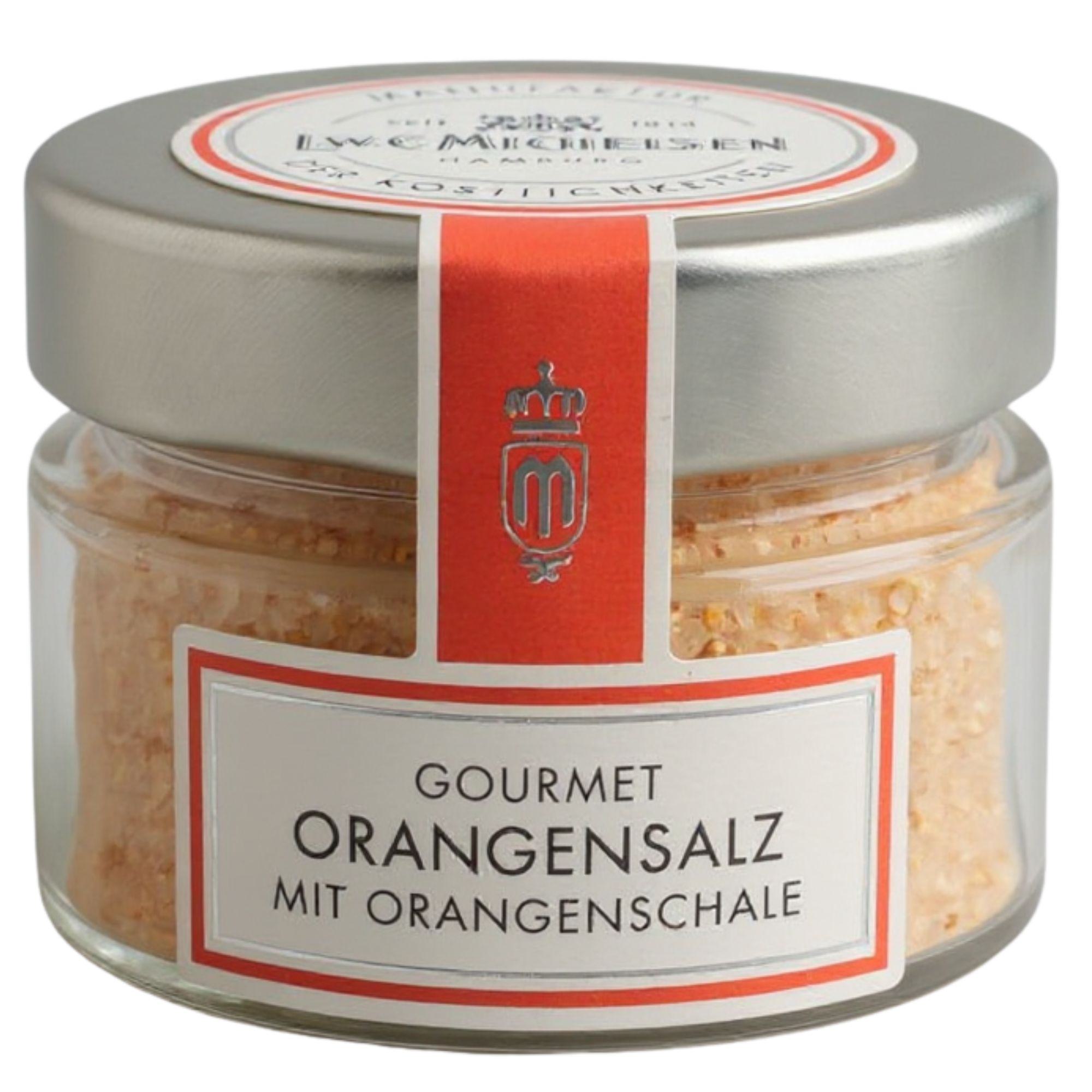 Gourmet Orangensalz mit Orangenschale