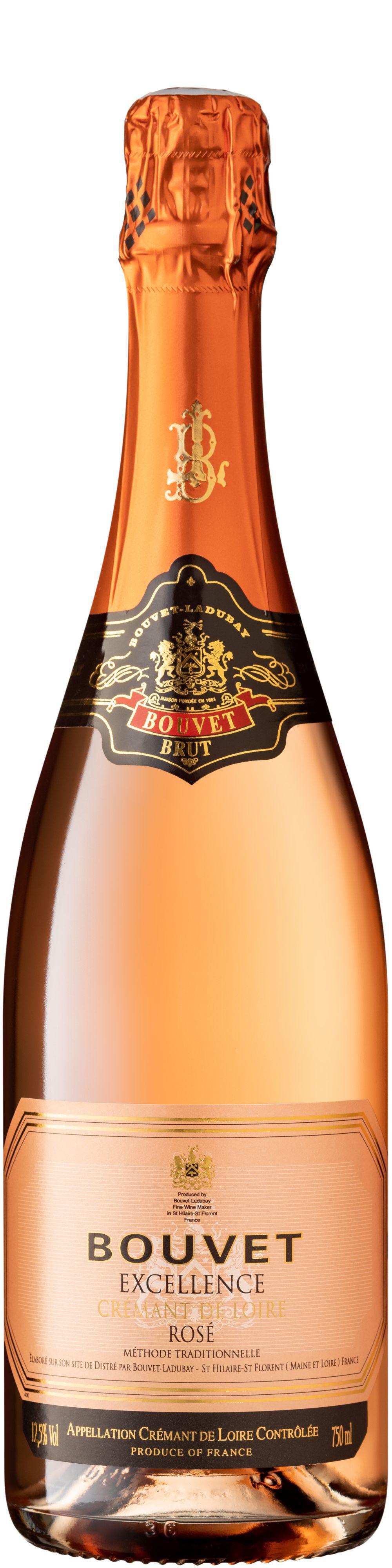 Crémant de Loire Excellence Rosé – Bouvet Ladubay, eleganter Schaumwein