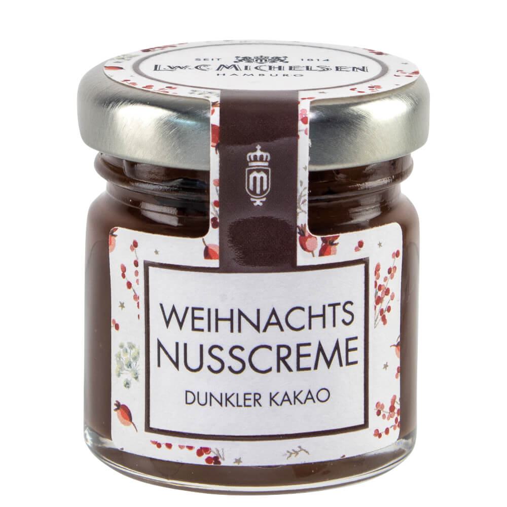 Weihnachts-Haselnuss-Creme mit dunklem Kakao: Entdecken Sie die Weihnachts-Haselnuss-Creme mit dunklem Kakao von L.W.C....