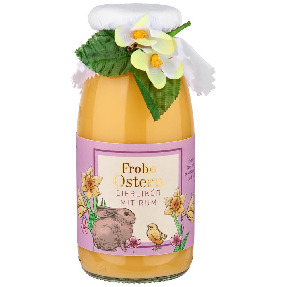 Oster-Eierlikör in Milchglasflasche: Unser Oster-Eierlikör in der eleganten Milchglasflasche ist ein wahres Highlight für...