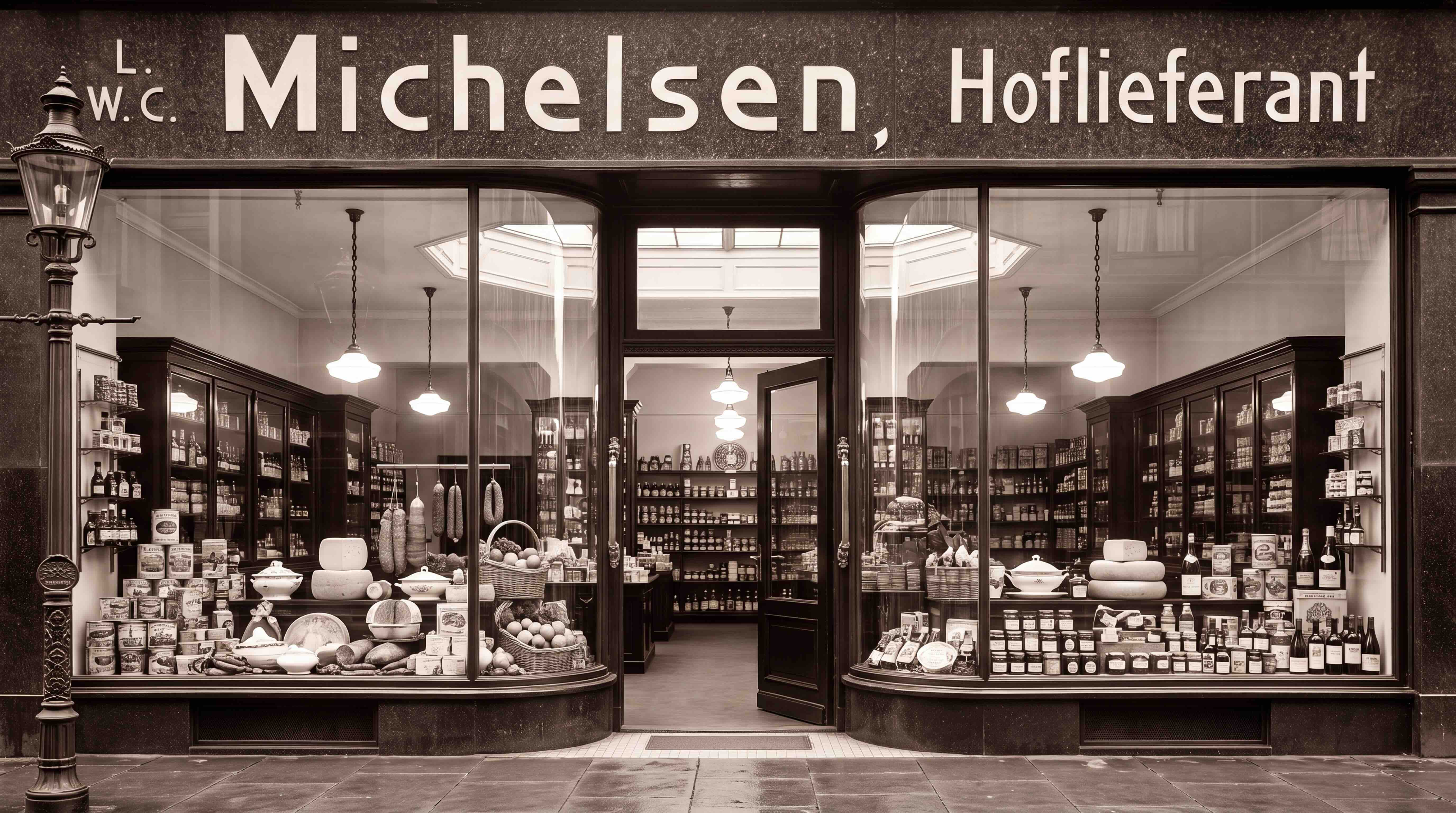 L.W.C. Michelsen &mdash; Historischer Laden, Gro&szlig;e Bleichen Hamburg