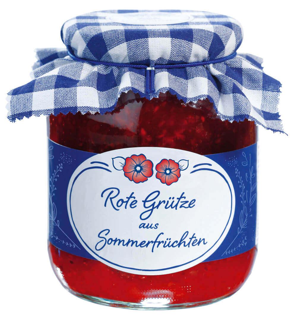 Mamas Rumkirschen - groß: Sauerkirschen mit Vanille in Rum verfeinert, ideal als Dessert oder Topping für Eis