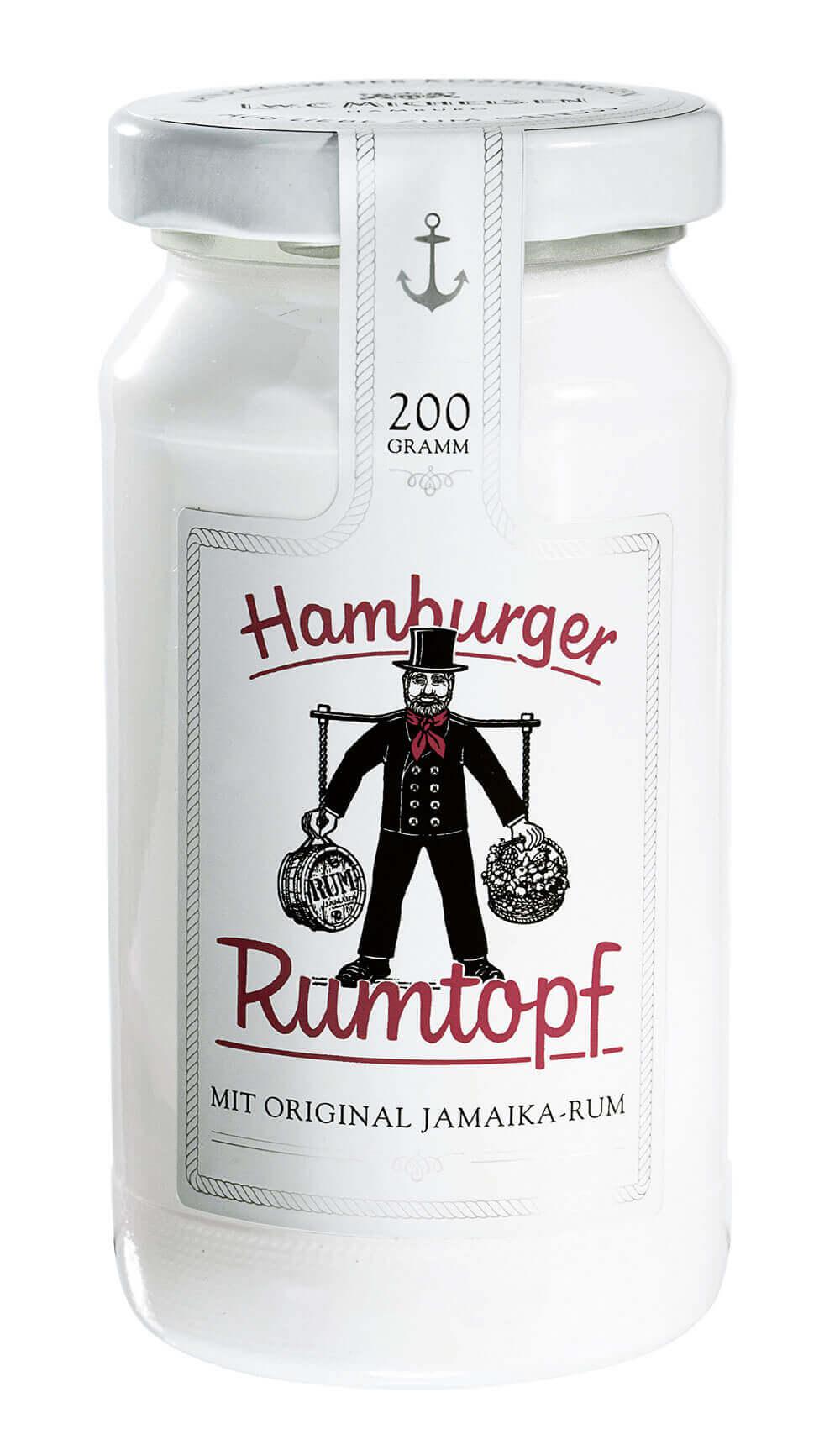 Hamburger Rumtopf - klein - mit Früchten in Rum, ideal für Kuchen und besondere Anlässe