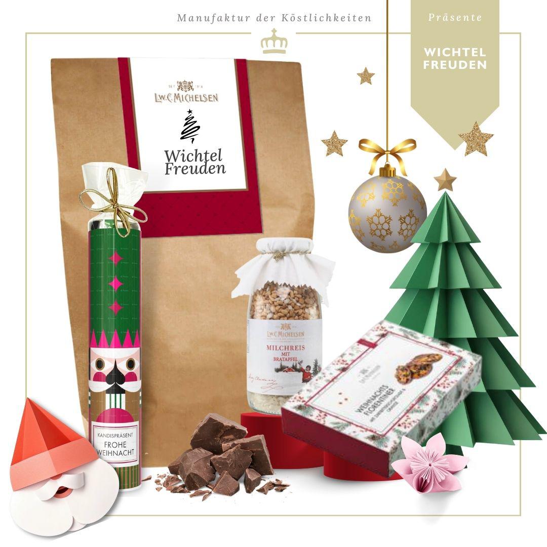 Wichtelfreuden - Geschenktüte: Weihnachtliche Köstlichkeiten für zauberhafte Momente