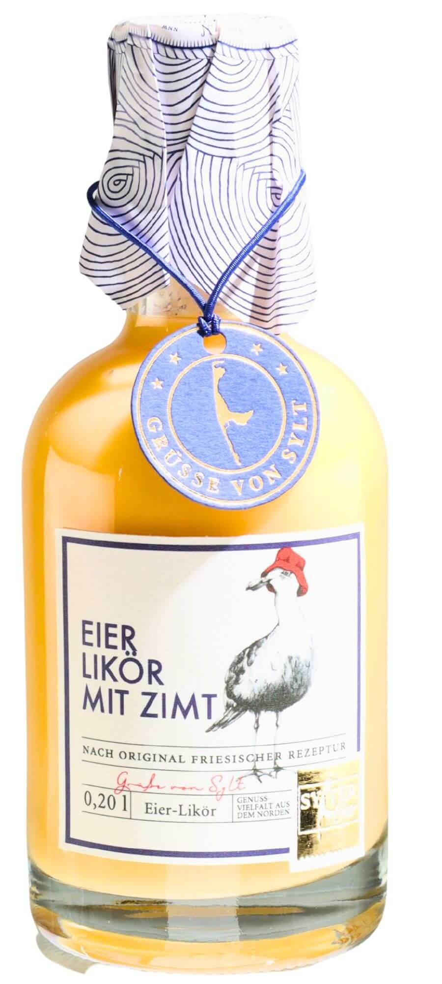 Sylter Süsse: Eierlikör mit Zimt -Apothekerflasche-: Entdecken Sie den einzigartigen Sylter Süsse Eierlikör mit Zimt, eine...