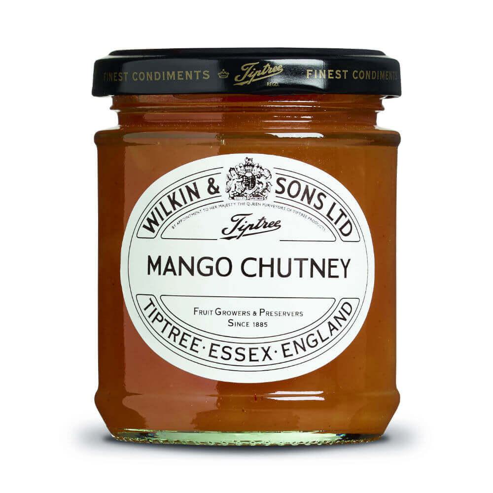 W&S Chut. Mango Chutney 220g Glas: Tauchen Sie ein in die Welt des exquisiten Geschmacks mit unserem W&S Mango Chutney. Seit...