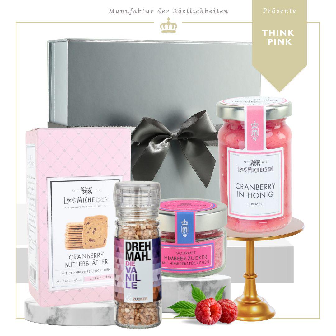 THINK PINK – Gaumenfreuden in Pink - Magnetbox