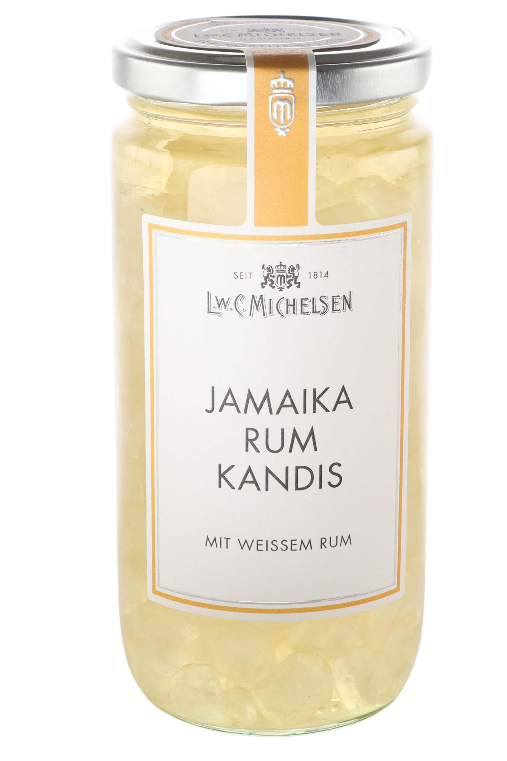 Rum-Kandis Gold -gross-: Unser L.W.C. Michelsen weißer Kandis mit hellem Jamaika-Rum ist ein wahres Juwel für alle, die...