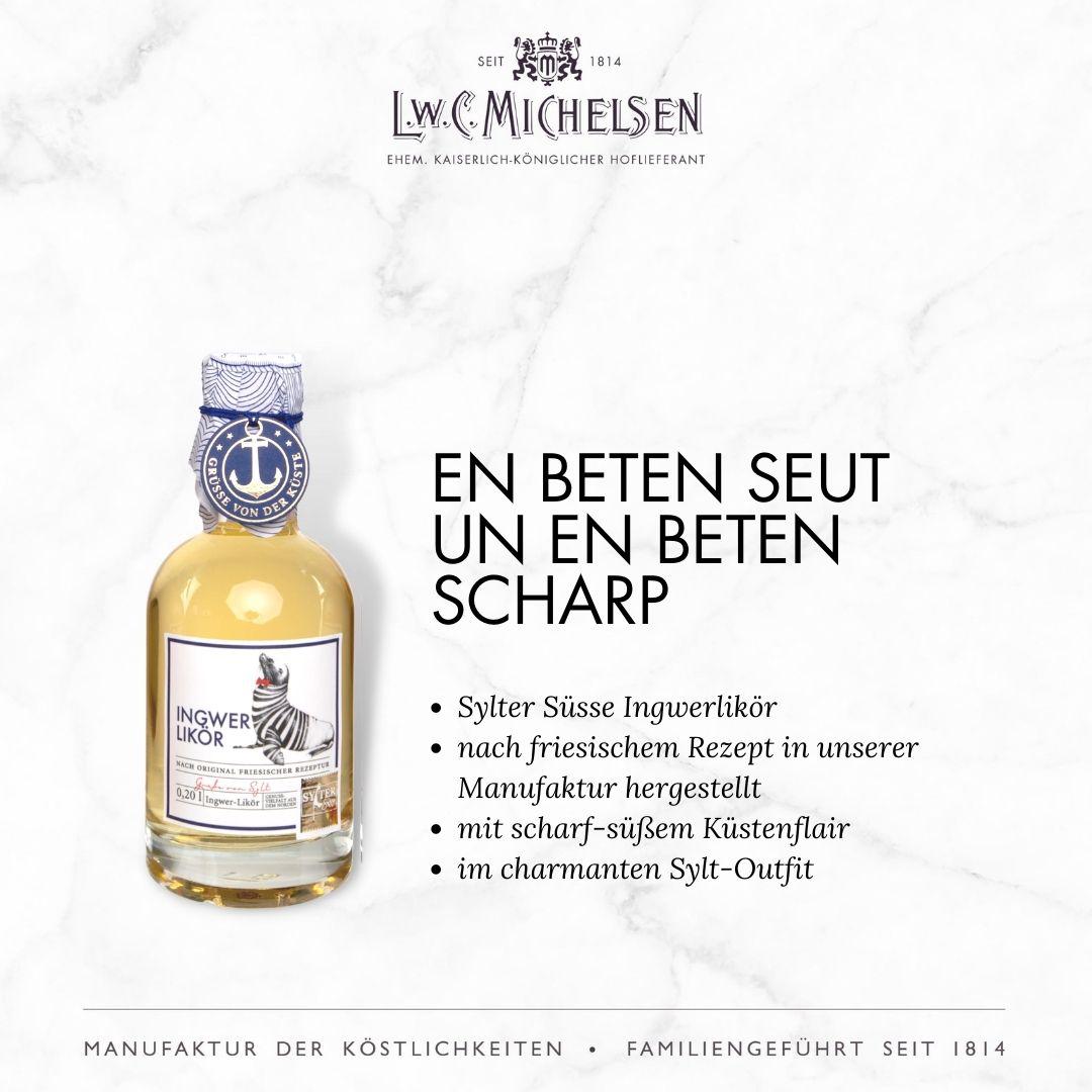 Biike Sylter Süsse Likör Geschenkset: Friesische Likör-Spezialitäten für Nordseeliebhaber