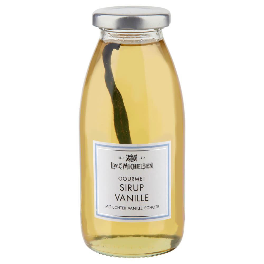 Gourmet-Sirup: Vanillesirup mit Vanilleschote: Tauchen Sie ein in die Welt des Genusses mit unserem Gourmet-Sirup:...
