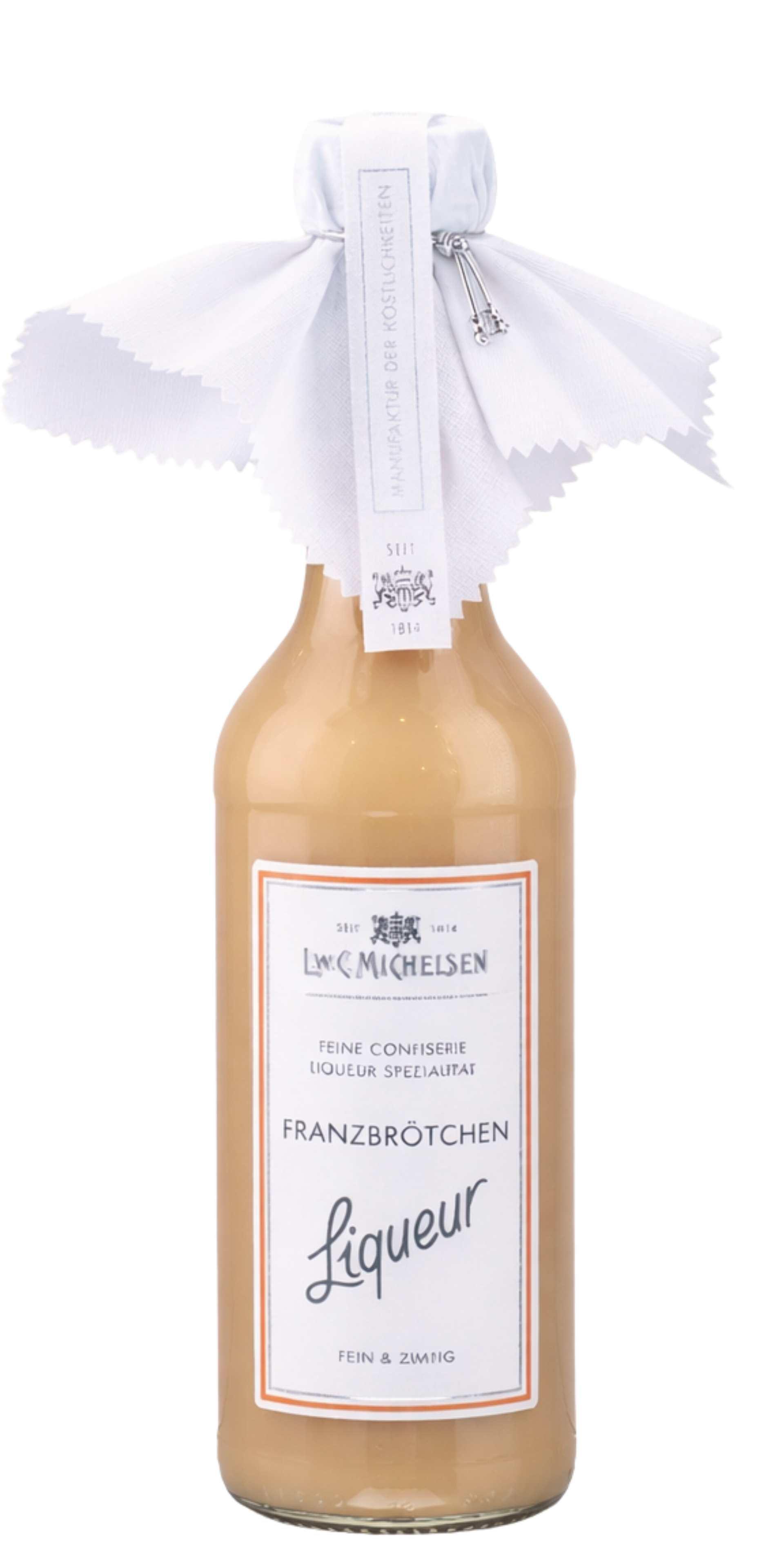 Sahnelikör Typ Franzbrötchen 20 % vol. -Gradhalsflasche 350 ml-
