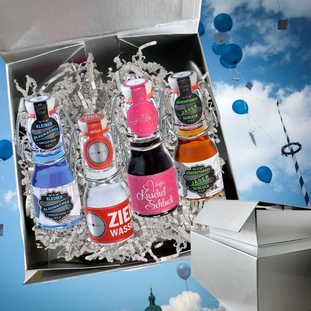 Wiesn Gaudi - Geschenktüte mit bayrischen Mini-Spezialitäten