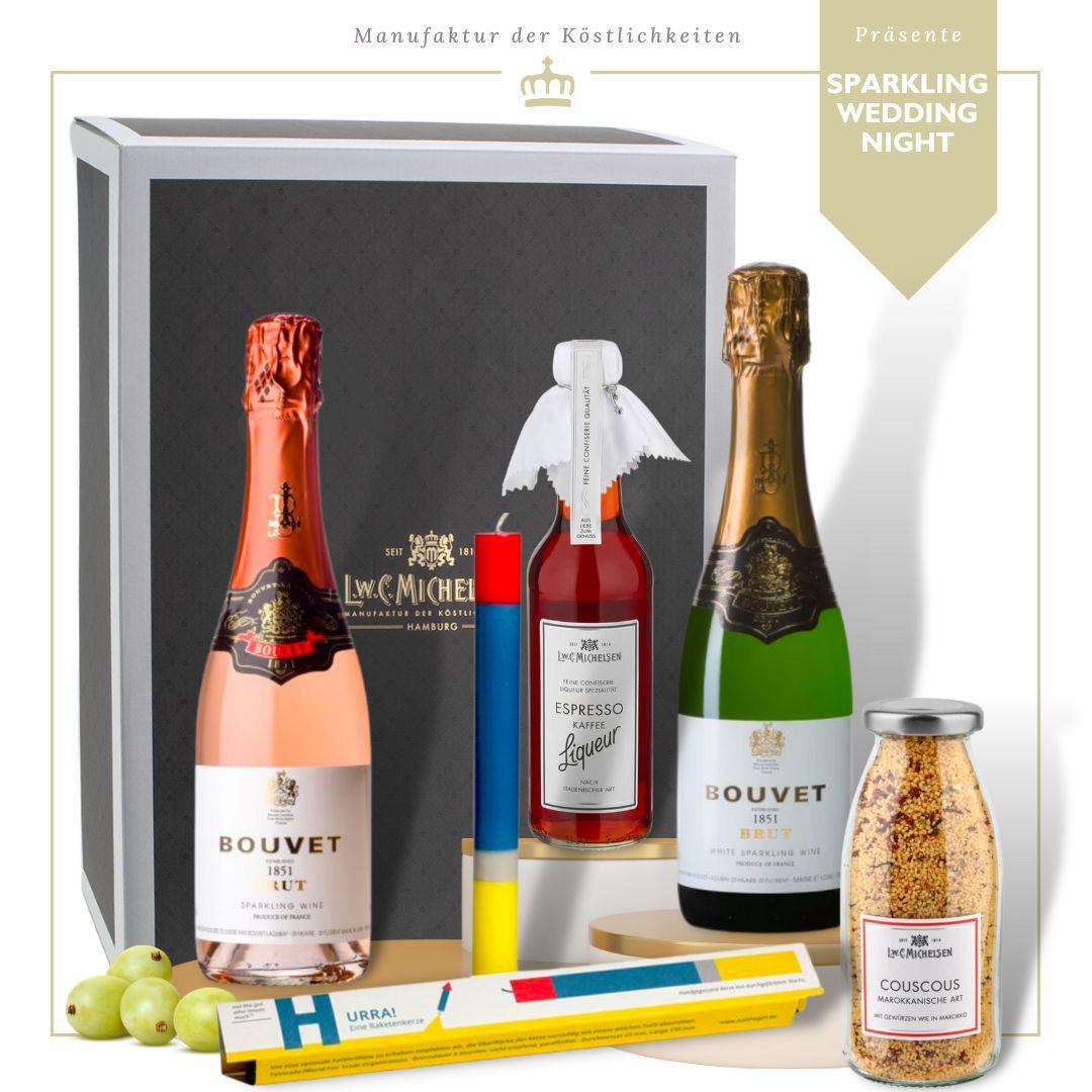 Sparkling Wedding Night - Geschenkbox: Schlemmerbox für funkelnde Hochzeitsnächte