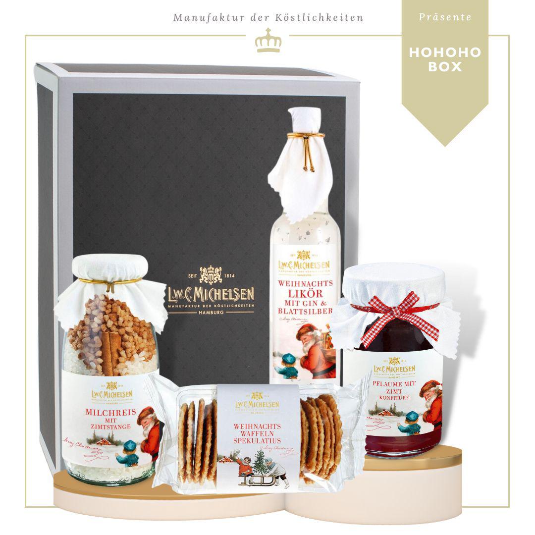 HoHoHo - Geschenkbox: Festliche Gaumenfreuden für ein besinnliches Weihnachten
