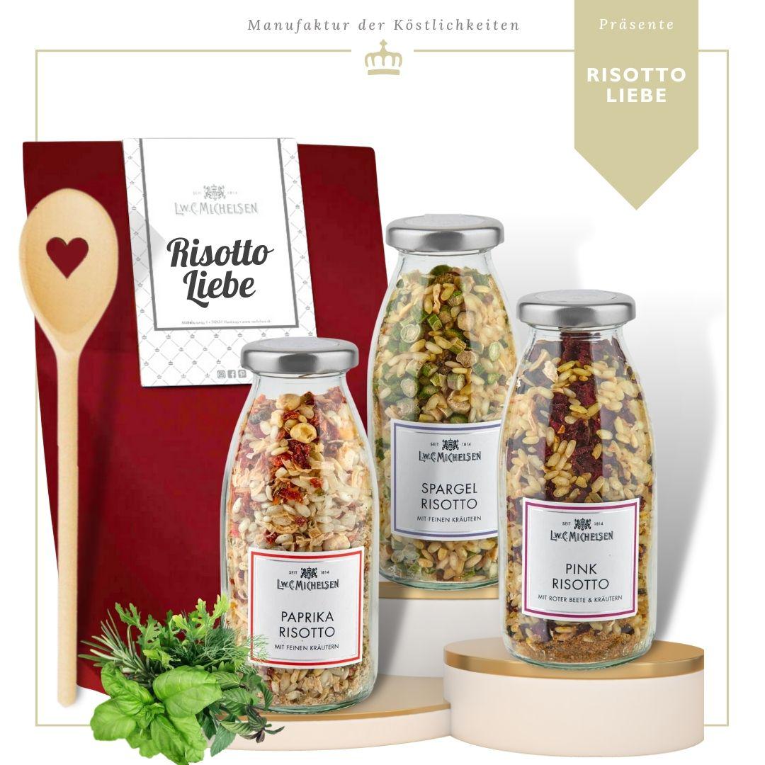Risottoliebe - Geschenktüte: Feinste Risottos für Genießer-Küchen