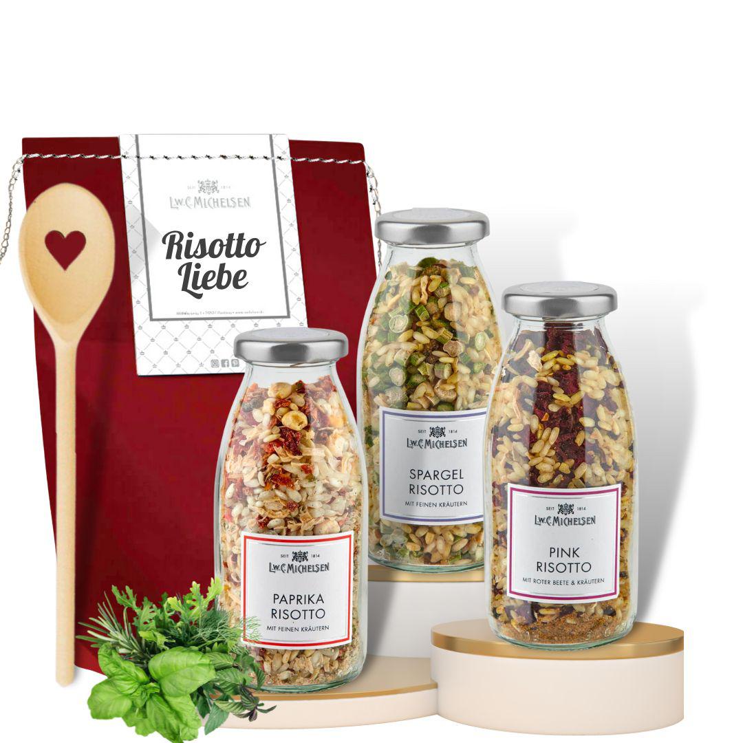 Risottoliebe - Geschenktüte: Feinste Risottos für Genießer-Küchen