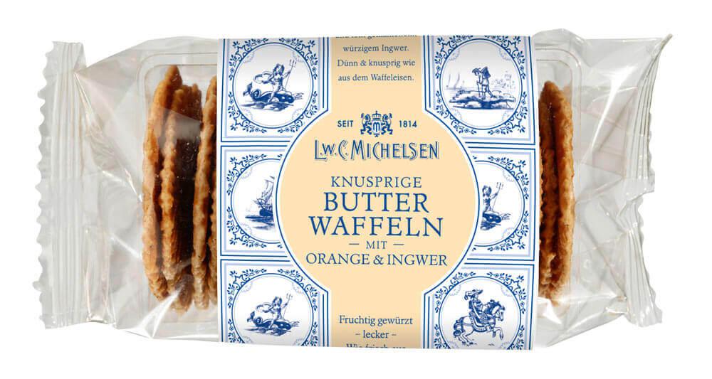 Delfter Waffeln Orange & Ingwer