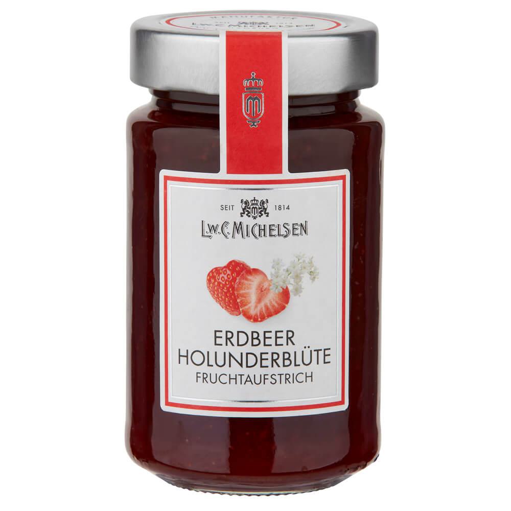 Erdbeer-Holunderblüte Fruchtaufstrich: Unser Erdbeer-Holunderblüte Fruchtaufstrich ist ein wahres Geschmackserlebnis für...
