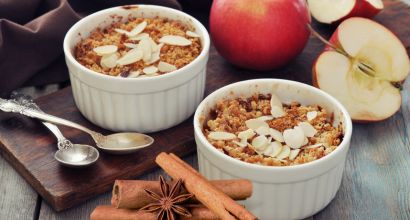 Apfel-Zimt-Crumble
