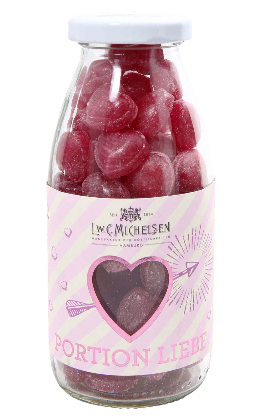 Portion Liebe - Zuckerfreie Herz-Bonbons: Entdecken Sie unsere "Portion Liebe" – zuckerfreie Herz-Bonbons mit intensivem...