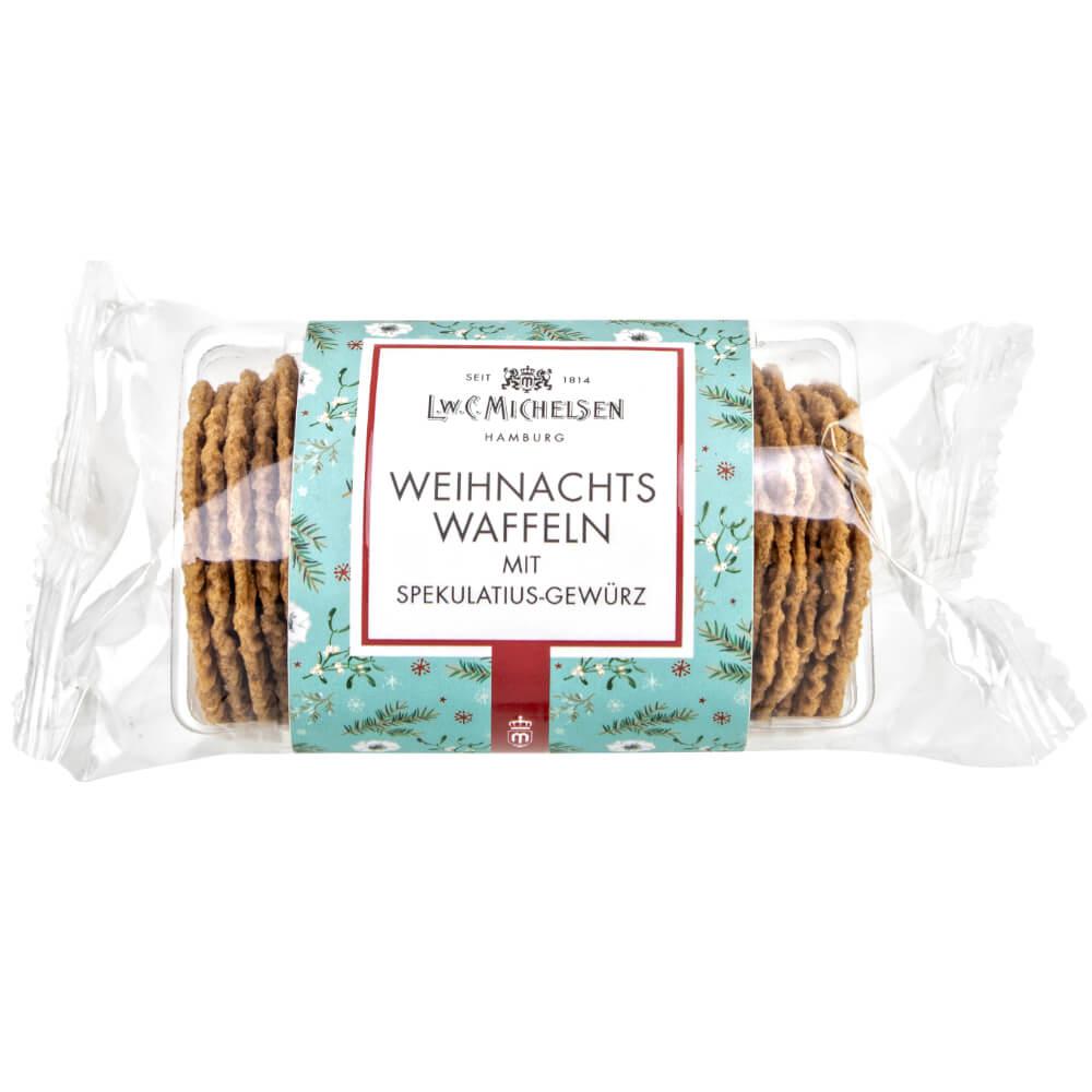 Weihnachtswaffeln mit Spekulatius-Gewürz