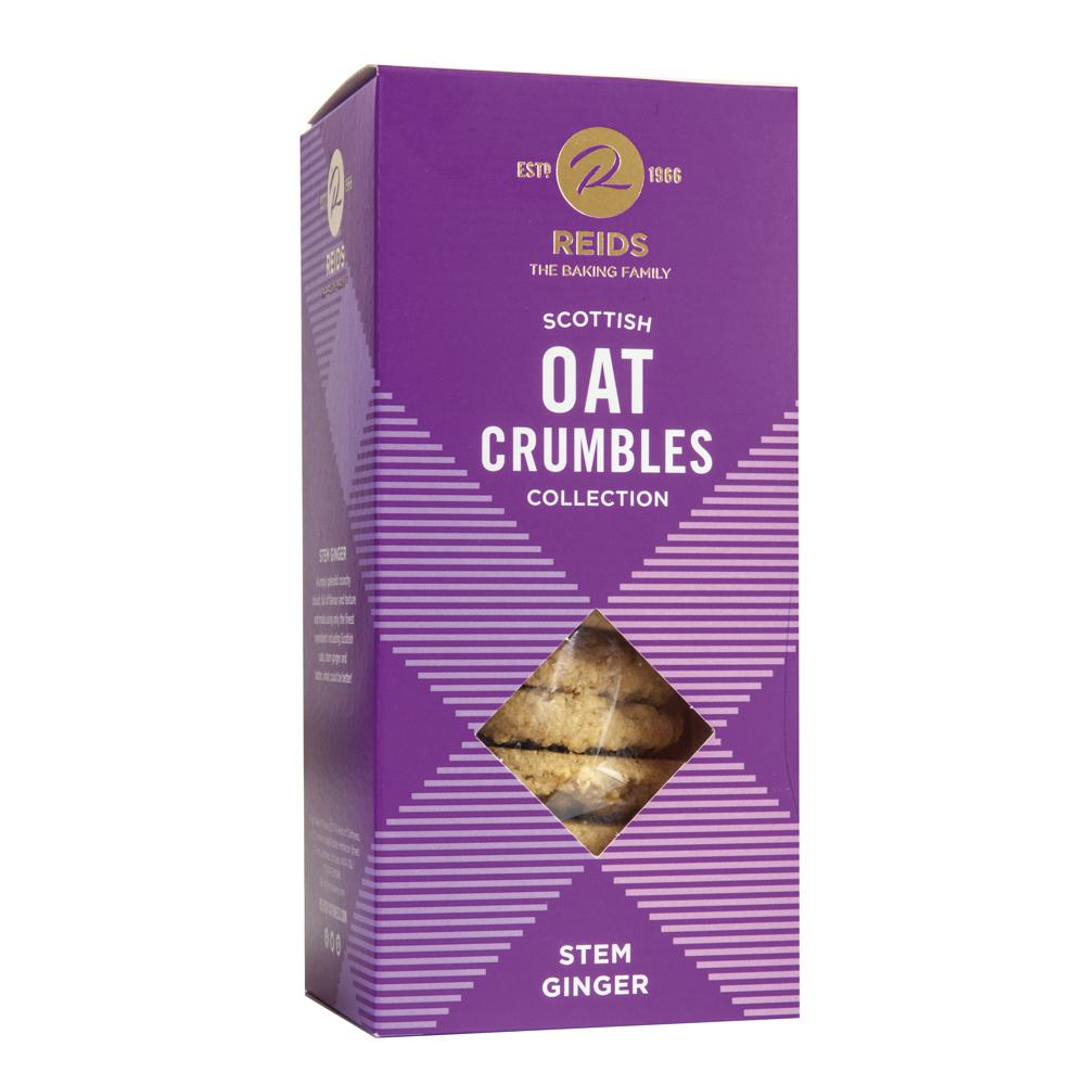 REIDS Oat Crumbles Stem Ginger 150g: Tauchen Sie ein in den Genuss unserer REIDS Oat Crumbles Stem Ginger. Dieses herrlich...