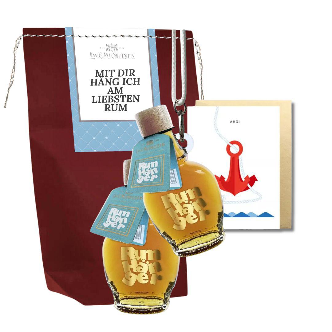 Mit Dir häng ich am liebsten Rum - Geschenktüte