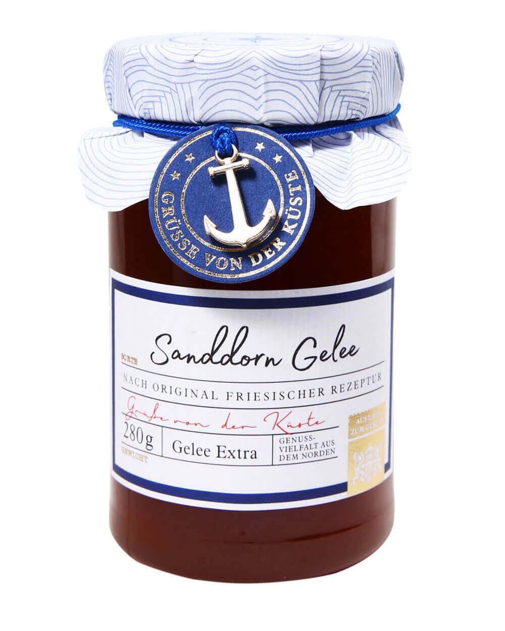 Anker-Anhänger Sanddorn Gelee Extra: Unser Sanddorn Gelee Extra ist eine nordische Delikatesse, die durch ihren feinherben...