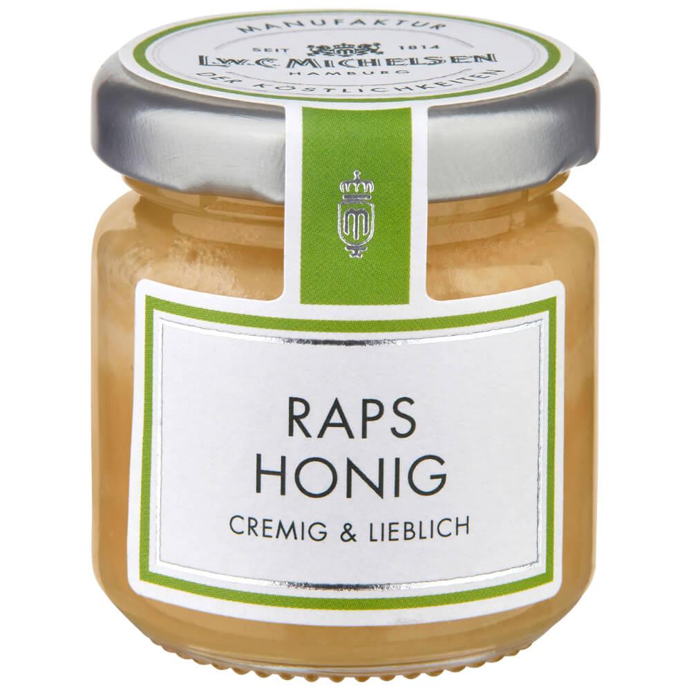 Raps-Honig -Mini-: Tauchen Sie ein in die Welt des exquisiten Raps-Honigs von L.W.C. Michelsen. Seit 1814 steht unser Name...