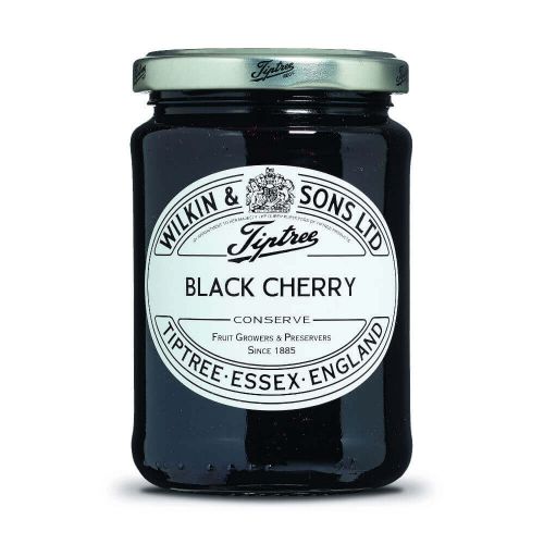 W&S Black Cherry Conserve 340g Glas