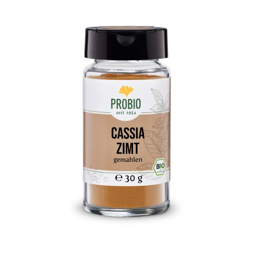 Probio: Cassia Zimt gemahlen 30g Glas (BIO)