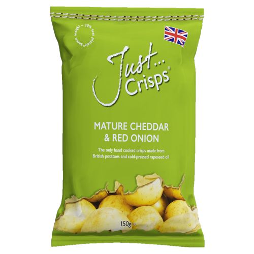 Justs Crisps Mature Cheddar & Red Onion