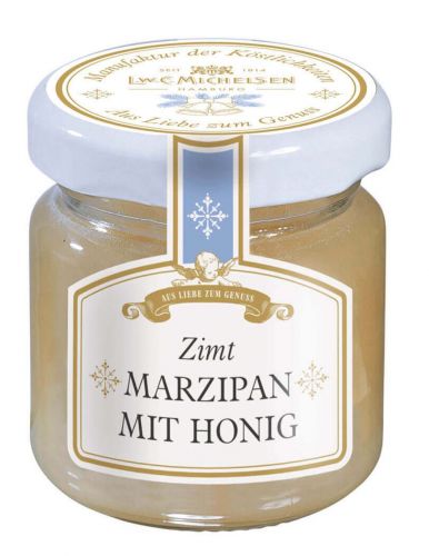 Gold-Weiß Marzipan-Honig mit Zimt  -Mini-